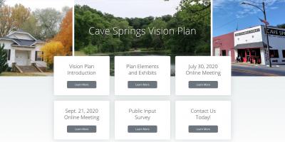 Cave Springs Vision Plan and Public Survey